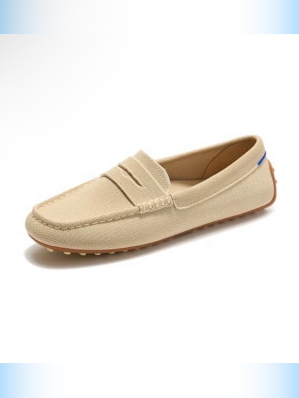 Rothy's the driving loafer in sesame light cream Size 6